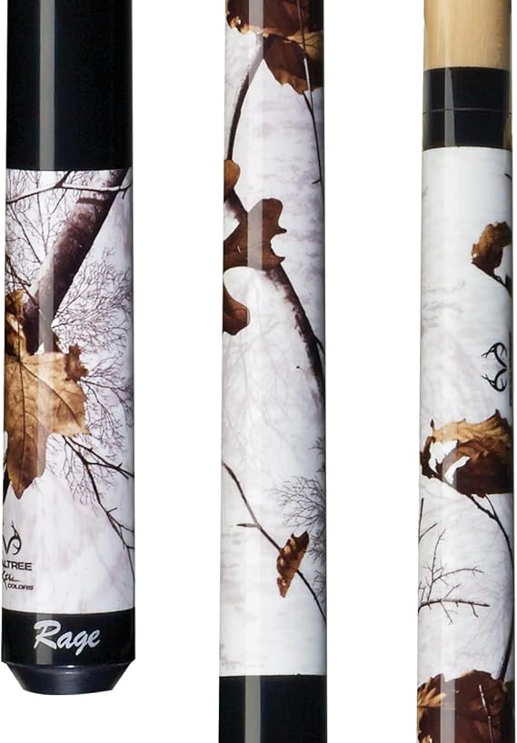 RAGE RGCW Pool Cue, Xtra Snow Camo