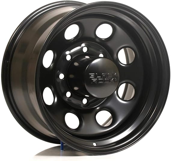 Black Rock 997B SOFT 8 Wheel with Matte (0 x 9. inches /8 x 100 mm,12 mm Offset)