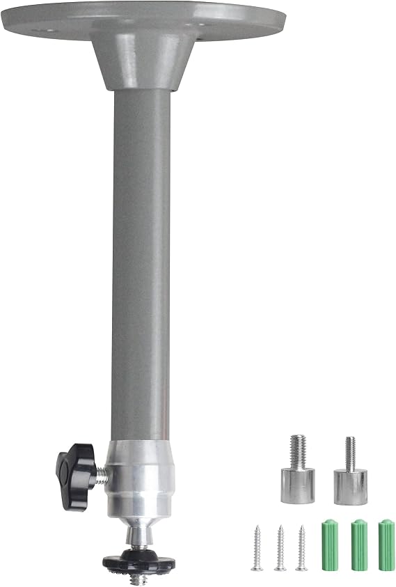 Mini Ceiling Wall Projector Mount Stand 175mm, Gray