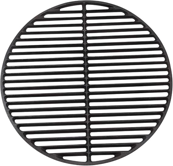 18 inches Cast Iron Cooking Grids Grates for Large Big Green Eggs,Cast Iron Round Grill Grate Cooking Grate Perfect for Pretty Barbecue Marks Barbecue Grills(18"-Fit Large GRILL)