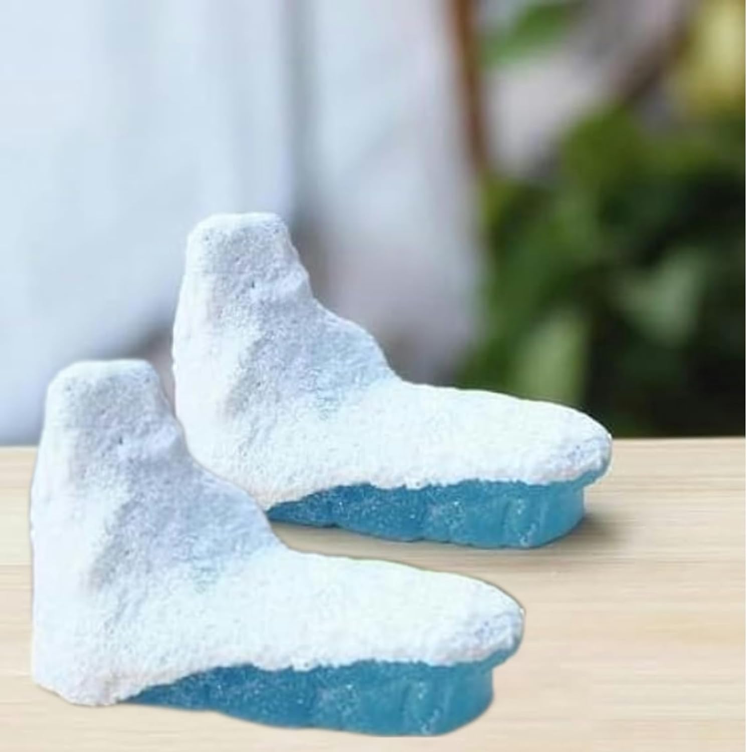 2 Pieces Arctic Iceberg Model 3D Miniatures, Realistic Polar Bear Christmas Cake Decorations Craft Home Decoration Cake and Cupcake Toppers Icing and Decorations Cooking,Non-Edible Cake Toppers