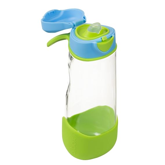 b.box Sport Spout Kids Water Bottle for School, Travel, Daycare, 20 oz