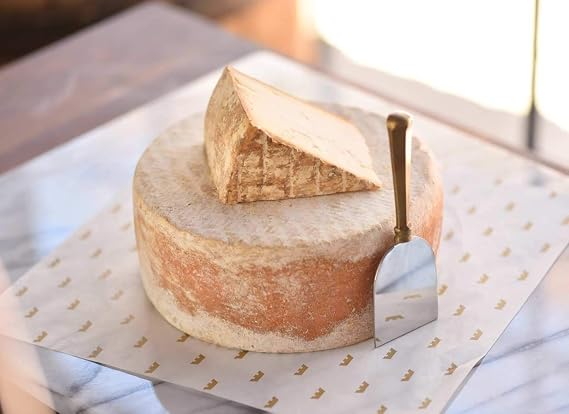 Tony Caputos Cheese Caves Revived Onetik Chabrin 1lb | French Goat's Milk Cheese, Revived in Salt Lake City, UT | Great for Charcuterie board's | 1 Pound Piece