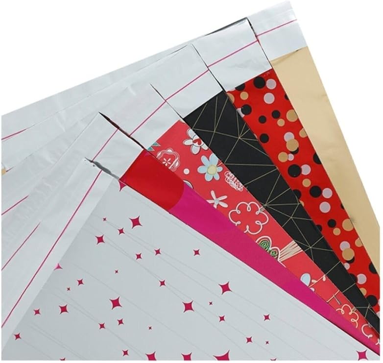 Metallized Gift Bag 30x35 100 Pieces Self-Banded Metallized Gift Package Bag