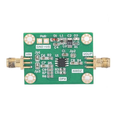 Single Power Amplifier Module Ultra Low Noise Wideband High Speed Pulse Amplification Board OPA847