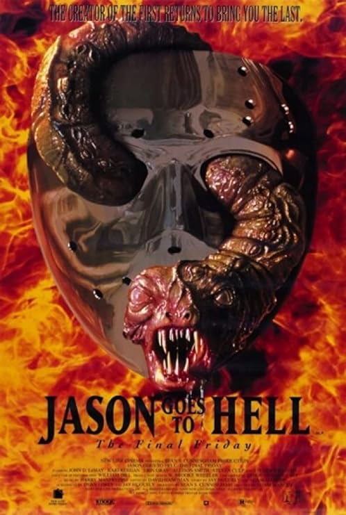 JASON GOES TO HELL: THE FINAL FRIDAY (1993) Original Authentic Movie Poster 27x40 - ROLLED - Single-Sided - Kane Hodder - Steven Williams