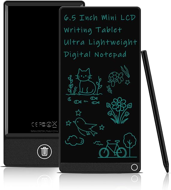6.5 Inch LCD Writing Tablet Portable Mini Digital Notepad Electronic Board