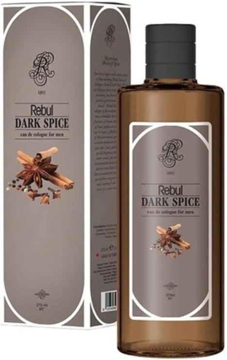 Rebul Dark Spice Kolonya, 270 ml, Erkek