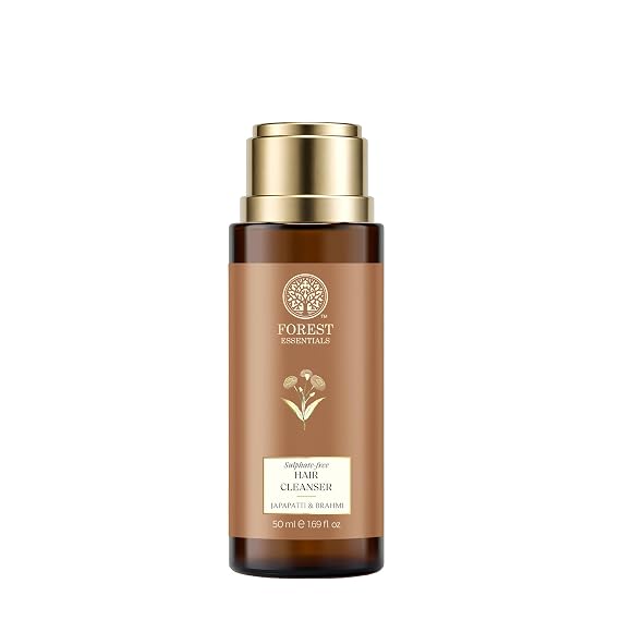 Forest Essentials Hair Cleanser, Japapatti and Brahmi, 50ml