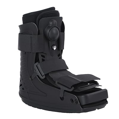 Air Cam Walker Boot, Short Inflatable Walking Boot Medical Recovery Orthopaedic Boots for Sprained Ankle, Broken Foot and Achilles Tendonitis Small