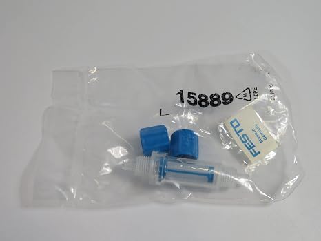 FESTO VAF-PK-4-0.95 to 0BAR, 15889, 3MM Nominal Width, 50UM Filtration Grade, Universal Mount, Vacuum Filter