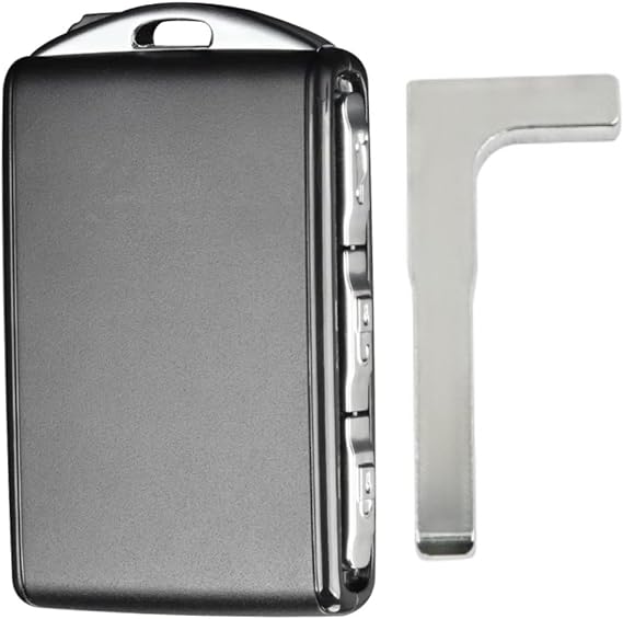 Key Fob Shell Case Replacement Fit for Volvo XC90 2016-2024 S90 2017-2024 V90 2017-2021 XC60 2018-2024 XC40 2019-2024 V60 2020 Replace YG0HUF8423 4008C-HUF8423