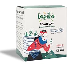 Siyah Çay 48'li Demlik Süzen Poşet-İlk Hasat, Mayıs Çayı, Tozsuz Çay (Bergamotlu Siyah Çay)