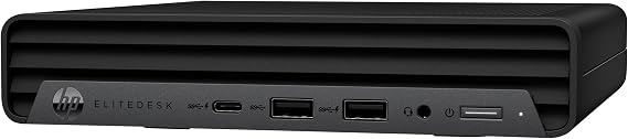 HP EliteDesk 800 G6 Desktop Computer - Intel Core i7 10th Gen i7-10700 Octa-core (8 Core) 2.90 GHz - 16 GB RAM DDR4 SDRAM - 512 GB NVMe M.2 PCI Express SSD - Desktop Mini - Black