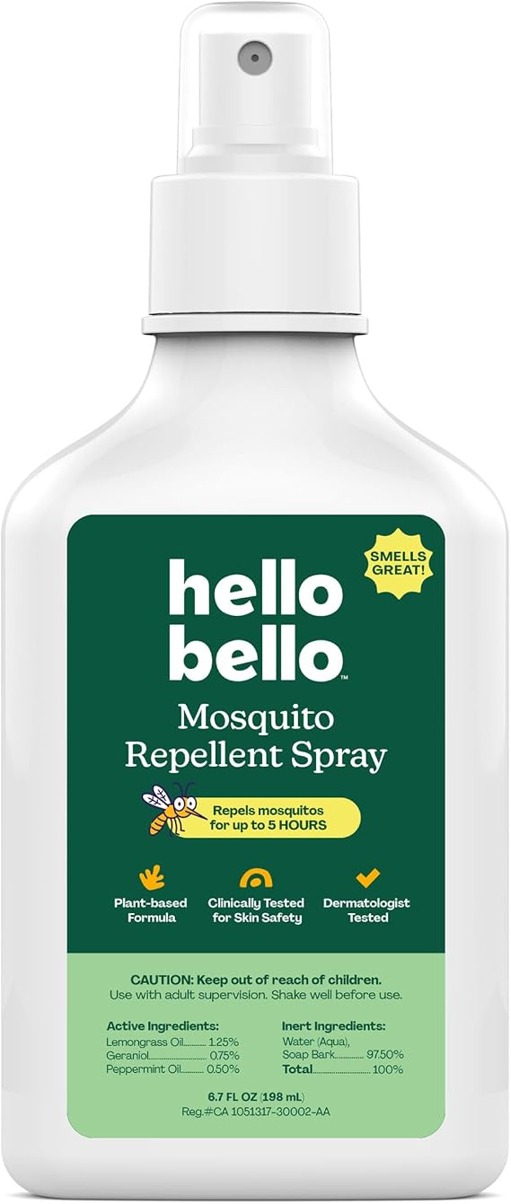 Hello Bello Mosquito Repellent Spritz, 6.7oz