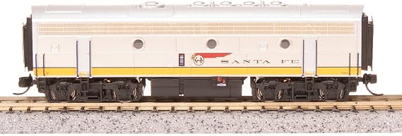 Broadway Limited 9245 EMD F7B, ATSF 351A, Yellow Warbonnet, Paragon4 Sound/DC/DCC, N