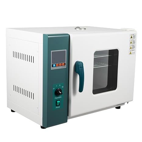 110v Lab Forced Air Convection Drying Oven, 1000W Digital Lab Thermostatic Electric Incubator Box RT+18F~572F Lab Oven Digital Drying Oven