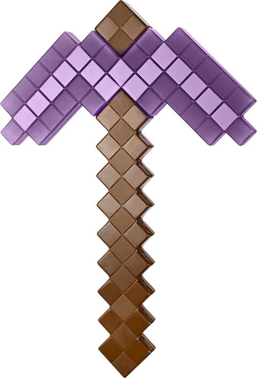 Minecraft Role-Play Accessory Collection, Child-Sized Sword or Pickaxe, Collectible Gift for Video Game Fans Age 6 Years & Older