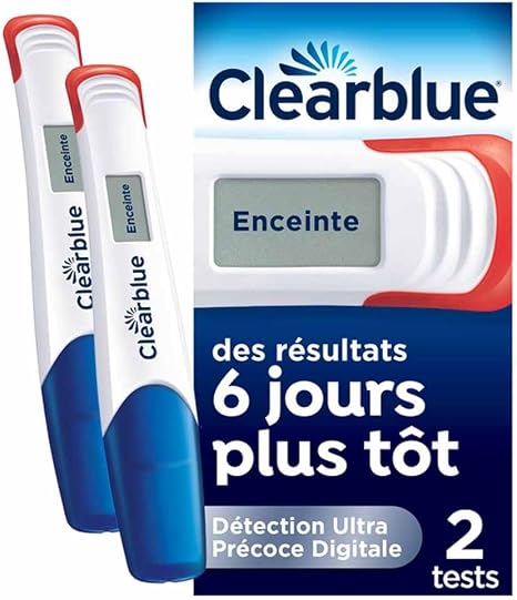 Clearblue Ultra Early Detection Digital Pregnancy Test Set of 2