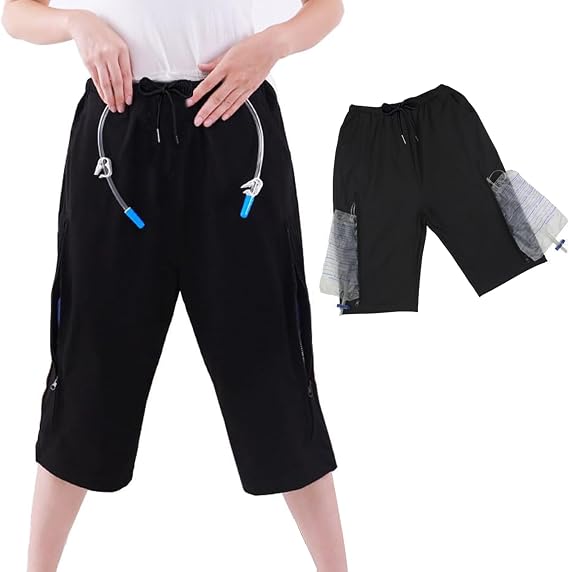 Urine Bag Pants for Elderly, Urinate Drainage Pants for Abdominal Surgeries Patient