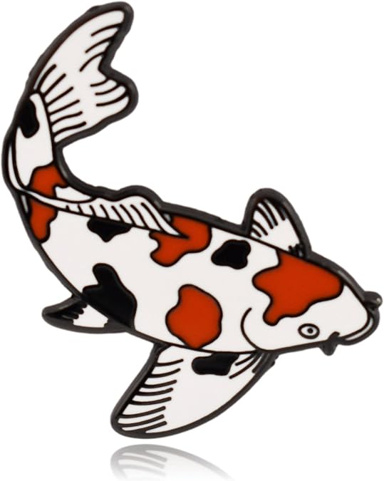 Koi Fish Enamel Pin