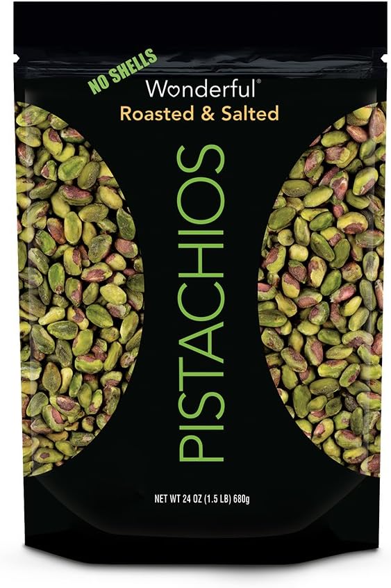 Wonderful No Shell Pistachios 24 oz. by Wonderful
