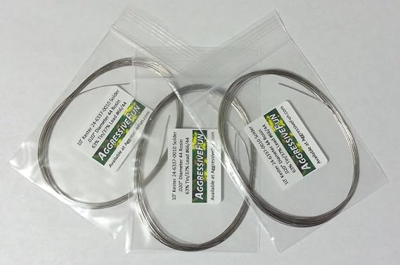 Kester 44 Rosin Core 63/37 .020" 24-6337-0010 Solder 1/2ounce 30feet