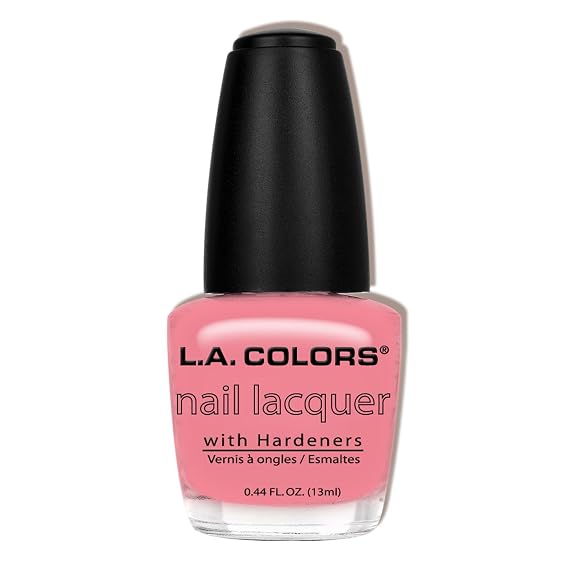 L.A. COLORS Color Craze Nail Polish, Fresh Peach CNP524