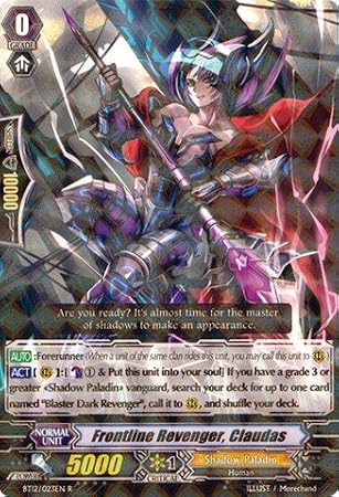 Cardfight!! Vanguard TCG - Frontline Revenger, Claudas (BT12/023EN) - Binding Force of The Black Rings