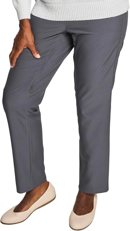 Classic Unisex Easy-Dress Changing Pants for Incontinence-Charcoal-Large