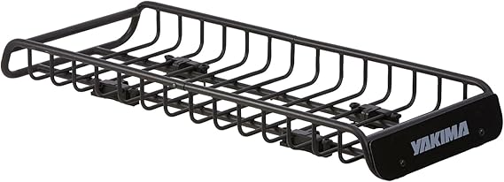 Yakima SkinnyWarrior Cargo Basket, Long and Narrow Roof Rack for Yakima Streamline Crossbars