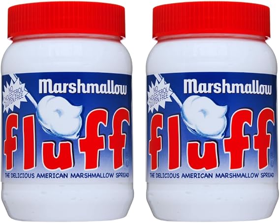Marshmallow Fluff Spread – Sweet Marshmallow Creme for Baking, Desserts & Sandwiches – Gluten Free (Original (2 Units))