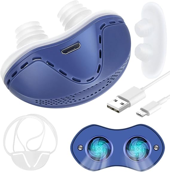 Anti Snore Device,Double Vortex Electric Double Vortex Snoring Solution