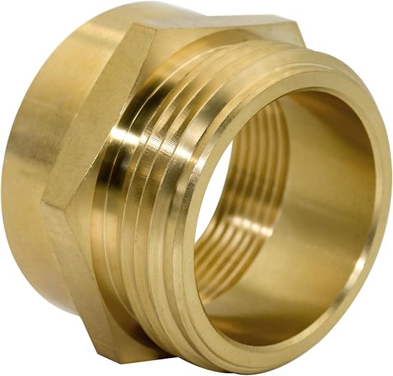 Fire Equipment Hexagonal Hose Fitting, Brass