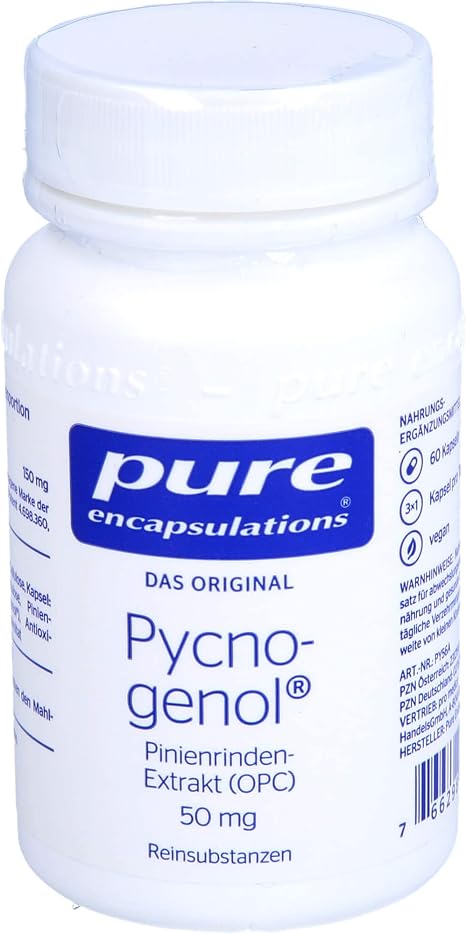 Pure Encapsulations Pycnogenol £50 mg Capsules 60 St Capsules