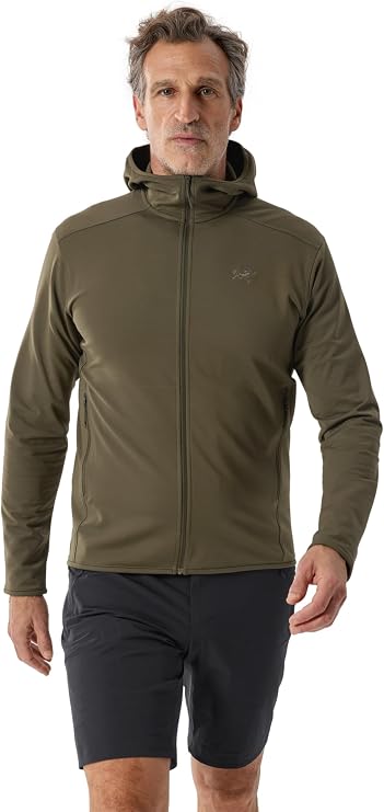 Arc'teryx Kyanite Lightweight Hoody Men's | Light Comfortable Performance Stretch Fleece Hoody