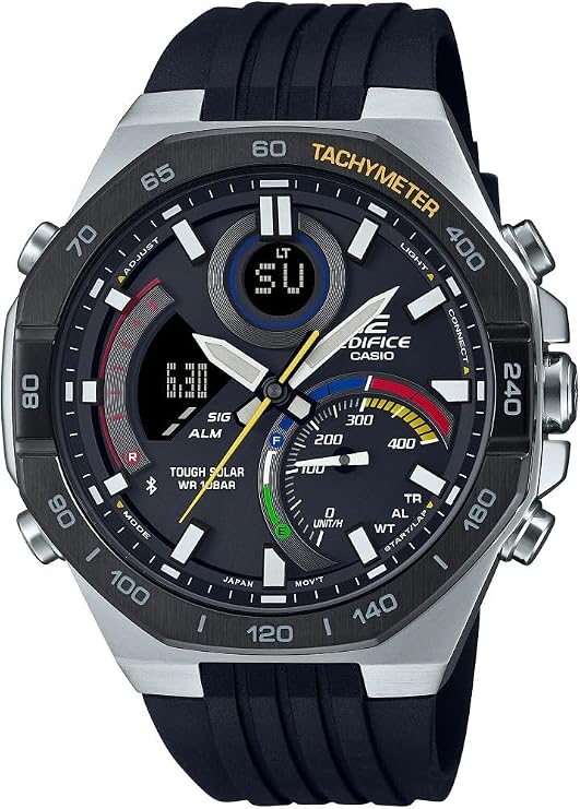 Casio ECB-950MP-1ADF Kol Saati, Edifice, Analog/Digital, Gri-Siyah, Erkek