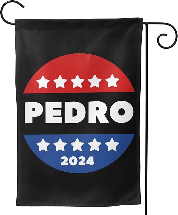 Vote 2024 Garden Flag Vote Pedro For 2024 Garden Flag Vote Pedro 2024 Garden Flag 28"X40" Double Sided Printed Flags For Outdoor House Yard Patio Bedroom Wall Hanging Sign
