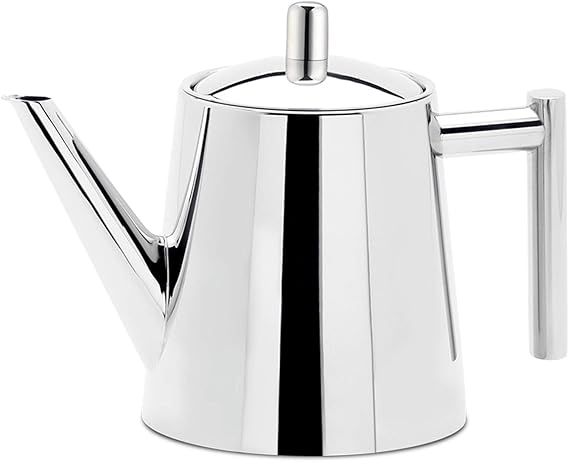 Easyworkz Stainless Steel Teapot With Removeable Infuser 50 oz Stovetop Tea Maker for Fruit Herbal and Infusion