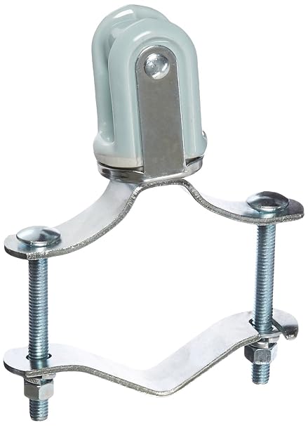Morris 21898 Heavy Duty Wire Holder, Adjustable, Porcelain, 1-1/4" - 3"