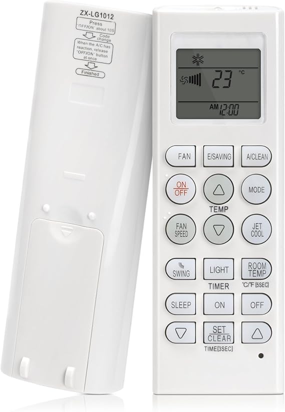 Universal AC Remote Fit for LG Air Conditioner A/C Controller Most Models