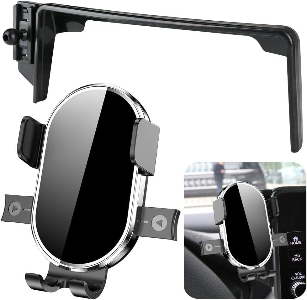 Car Phone Holder for Honda HRV HR-V 2023 2024 2025 2026 LX Sport EX-L Auto Accessories Navigation Screen Bracket Interior Decoration Dashboard Cell Mobile Phone Mount Holders Case Accessory