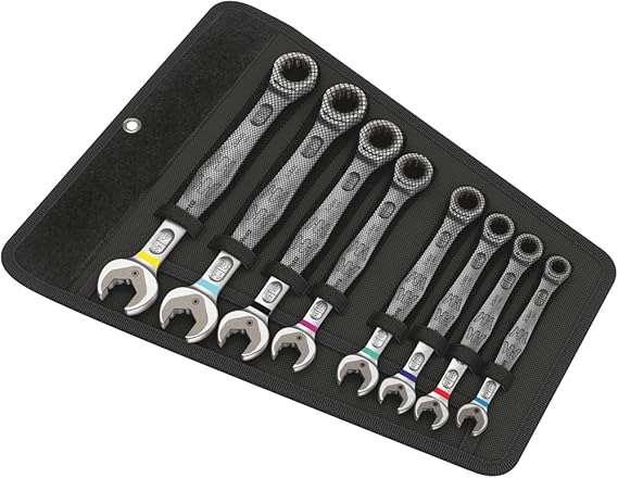 Wera 05020012001 Joker Set Imperial Combination Wrench-Set, 8 Pieces