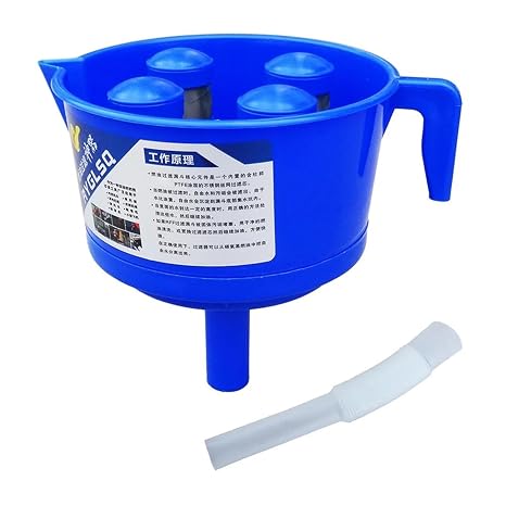 XusLFR Separator Funnel, Oil-Water Separator Funnel Four Filter Fuel and Filter Impurity Fuel Separation Tool 