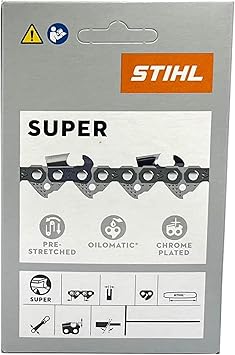 Stihl 26RS 74 Chainsaw Chain Rapid Super 18" Bar, .325, Pitch, .063 Guage