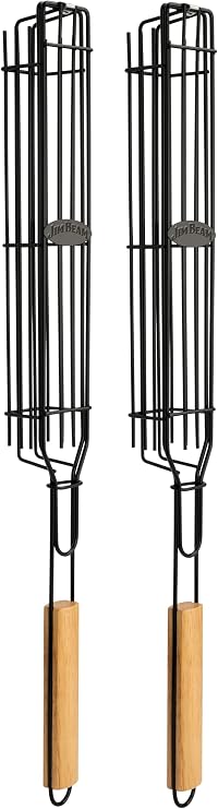 Jim Beam 2-Pack Kabob Grilling Baskets
