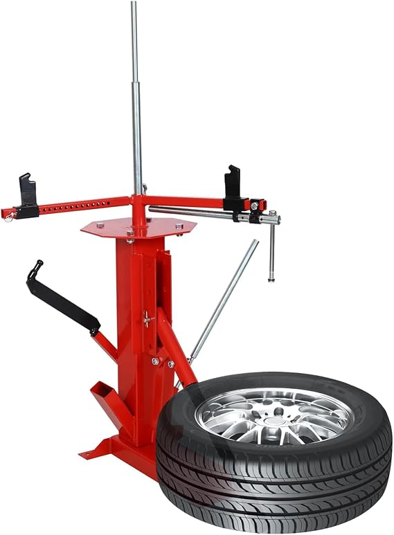Multi Manual Tire Changer, Portable Manual Tire Changer Machine Hand Bead Breaker Mounting Tool, Hand Bead Breaker Mounting Tool for Car Truck Home Garage Small Auto Shop