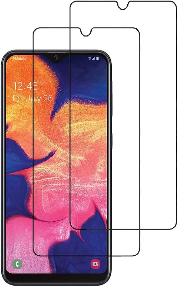 [2 Pack for Samsung Galaxy A10e SM-A102U SM-A102DL SM-A102U1 SM-A102W Clear Tempered Glass Screen Protector