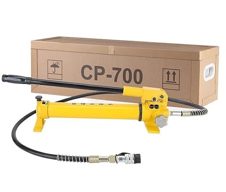 CP-700 Ultra-high Pressure Hydraulic Hand Pump, Portable Small Hydraulic Pump Station KIRANDY (Color : CP-700)