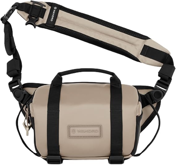 WANDRD ROGUE 4L V2 Camera Sling Bag, Yuma Tan, Quick Access